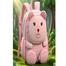 Jolly Toon Cartoon School Bag - Pink image