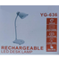 Joykali YG-636 Desk Lamp Eye Protection Soft Light LED table lamp Rechargeable Learning Reading Lamp image