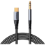 Joyroom SY-A07 Audio-Transfer Series AUX Audio Cable (Type-C to 3.5mm) 1.2m-Black image