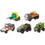 Jurassic World Total Tracker Team Set of 5 Pcs Diecast Model Cars by Matchbox image