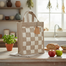 Jute Shopping Bag Natural 10x12 Inch image
