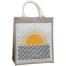 Jute Shopping Bag Natural 12x14 Inch image