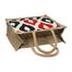 Jute Shopping Bag Natural 12x14 Inch image
