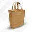 Jute Shopping Bag Natural And Black 10x12 Inch image