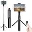 Q07 Flexible Selfie Stick Tripod Stand Bluetooth Remote Control For Phone Camera - Mobile Stand image