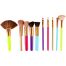 Kabuki Makeup Brush Set 10 Pcs image