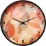 Karana Fashion 12 Inch Autumn Leaves Wall Clock Warm Skeleton Leaf Aesthetic Home Decor image