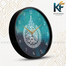 Karana Fashion 12 Inch Ayatul Kursi Calligraphy Wall Clock Modern Islamic Home Decor image