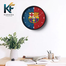 Karana Fashion 12 Inch Fc Barcelona Fan Edition Wall Clock Premium Football Club Themed Decor image