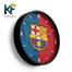 Karana Fashion 12 Inch Fc Barcelona Fan Edition Wall Clock Premium Football Club Themed Decor image