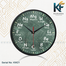 Karana Fashion 12 Inch Periodic Table Science Wall Clock Educational Chemistry Decor For Classrooms and Labs image