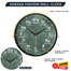 Karana Fashion 12 Inch Periodic Table Science Wall Clock Educational Chemistry Decor For Classrooms and Labs image