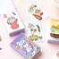 Kawaii Gift DIY Scrapbooking Photo Album Cute Stationery Stickers Bear Rabbit Girl Pattern Memo Sticky Notes image