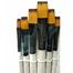 Keep Smiling Artist Flat Brush 6 Pcs image