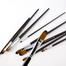 Keep Smiling Artist Long Handle Brush Set Filbert, 9 pcs image
