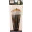 Keep Smiling Artist Long Handle Brush Set Angular image
