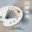 Keep Smiling Artist Nylon Hair 7pcs Mix Brush Set image