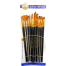 Keep Smiling Artist Paint Brush Set Of 12 Pcs image