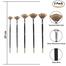 Keep Smiling Artist Paint Brush Set Of 6 Pcs (M-A6088) image