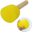 Keep Smiling Foam Brush Yellow - 3 pcs image