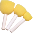 Keep Smiling Foam Brush Yellow - 3 pcs image