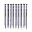 Keep Smiling Pigment Liner Pen - 9Pcs image