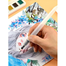 Keep Smiling Water Brush Pen Set Refillable Ink Pen 1Pc image