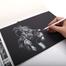 Keep Smiling White Charcoal Pencil for Sketching, Drawing and Other Artistic Work - 3 Pcs image