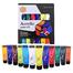 Keep Smiling Acrylic Color Set 12 Tubes 30ml image
