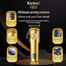 Kemei KM-511 Cord And Cordless Hair Clipper Salon Series With Taper Lever Adjustment For Men image
