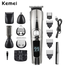 Kemei KM-8508 Multi-Grooming Kit 11-in-1 Beard, Hair, Body, and Face for Men image