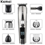 Kemei KM-8508 Multi-Grooming Kit 11-in-1 Beard, Hair, Body, and Face for Men image