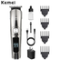 Kemei KM-8509 Waterproof Hair Clipper and Beard Trimmer for Men image