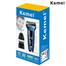 Kemei Km 6541 Multi Functional 3 In 1 Hair Clipper Shaver Nose Hair Trimmer Men image