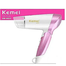 Kemey KM-6833 Foldable Hot And Cold Hair Dryer image