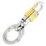 Key Chain Pendent Ring Holder Metal Golden And Silver image