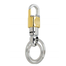 Key Chain Pendent Ring Holder Metal Golden And Silver image