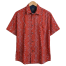 Khadem's Taat Cotton Open Collar Half Shirt for Men image