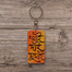 Khai Dai Ghumai Hand-Painted Wooden Keyring image