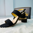 Kharom Suede Lether Belt Heel image