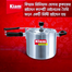 Kiam Preium Pressure Cooker - 6.5 Liter - Silver image