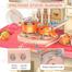 Kids Kitchen Play Set Role Play Cooking Toy, Educational Pretend Playset Game, w/ Water Circulation Spray Music Sound Light, 360° Rotation Faucet image