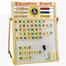 Kids Learning Aid Education Board With Magnetic White And Black Board (L 17.5inch x W 14inch) image