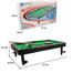 Kids Mini Billiard Ball Table Board Game Snooker Tabletop Pool Table Set Indoor Multiplayer Games image