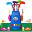 Kids Mini Plastic Golf Club Set Toy With 3 Set Balls And All Accessories (9881L) -283234194 image