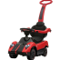 Kids Ride On Licensed Pagani Zonda Push Car With Pull Handle - Red -123788750 image