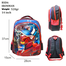 Kids School Backpack 3D Embossed Cartoon Hard Shell Design Lightweight Boys Bag Oxford Fabric image