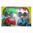 Kids Toy Friction Car Set 4 Pcs Push Car For Baby Construction Truck Car Set Large Size Car image