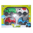 Kids Toy Friction Car Set 4 Pcs Push Car For Baby Construction Truck Car Set Large Size Car image