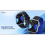 Kieslect KS2 Calling 2.01 Inch FHD AMOLED 3ATM Smart Watch (Double Strap Plus Protector) - Space Gray image
